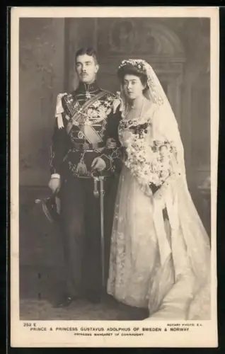 AK Prince & Princess Gustavus Adolphus of Sweden & Norway