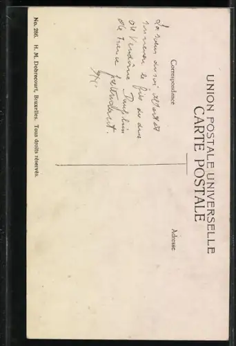 AK LL.AA.RR. Madame la Duchesse de Vendome et Mgr. le Prince Charles-Phillipe d`Orleans