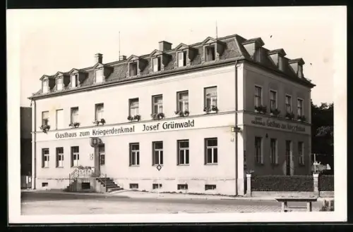 AK München-Aubing, Gasthof zum Kriegerdenkmal