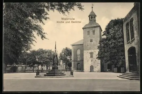 AK Walsrode, Kirche und Denkmal