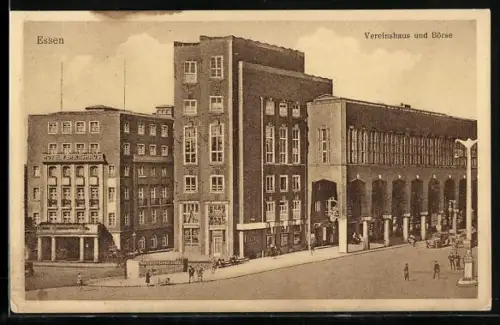 AK Essen, Vereinshaus und Börse