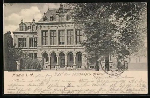 AK Münster i. W., Königliche Akademie