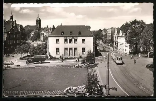 AK Recklinghausen, Lohtor, Strassenbahn