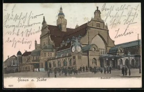 AK Essen a. Ruhr, Bahnhof