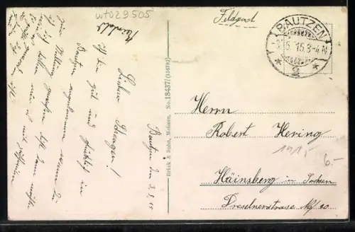 AK Bautzen, Blick auf die Stadt mit Türmen und Kirche