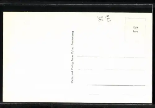 AK Frankenberg /Eder, Stadtansicht mit Kirche