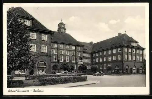 AK Lehrte /Hannover, Rathaus