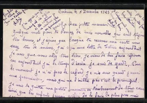 AK Bochum i. W., Partie im Stadtpark