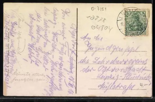 AK Kapsdorf /Hohburger Schweiz, Restaurant Richard Baum und Löben-Berg