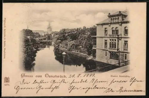 AK Osnabrück, Hase Ansicht