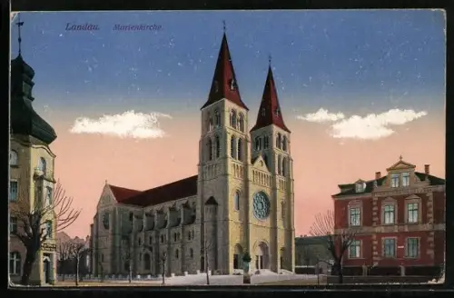 AK Landau / Pfalz, Marienkirche