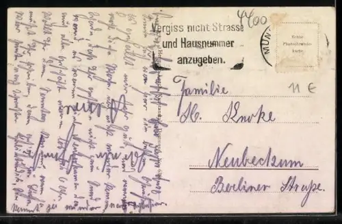 AK Münster i. W., Totalansicht