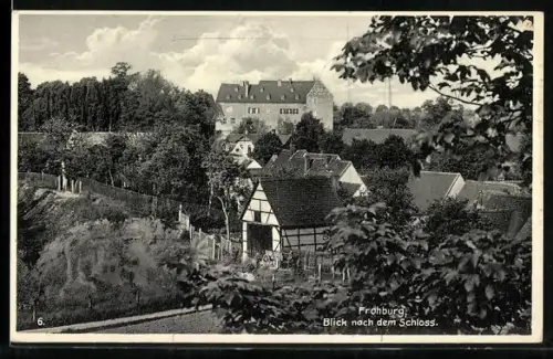 AK Frohburg, Blick nach dem Schloss
