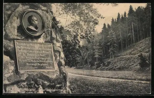 AK Ilmenau, Scheffeldenkmal