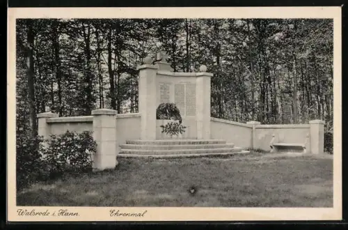 AK Walsrode i. Hann., Ehrenmal