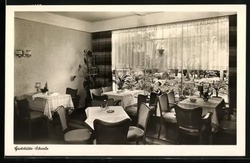 AK Walsrode /Hann., Gasthaus Scheele, Inh. Walter Scheele, Langestrasse 46