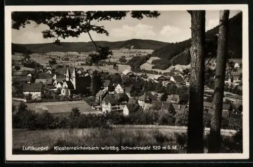AK Klosterreichenbach /württbg. Schwarzwald, Ortsansicht