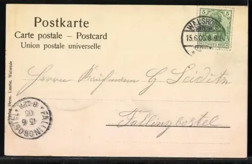 AK Walsrode, Partie an der Böhme