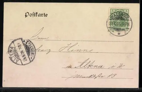 AK Walsrode /Lüneburger Heide, Kirche an der Böhme