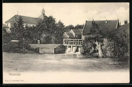 AK Walsrode, Kirche am Fluss