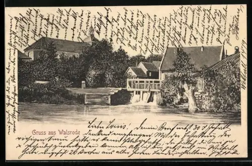 AK Walsrode, Partie an der Böhme