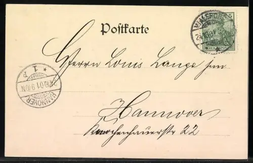 AK Walsrode, Partie an der Böhme