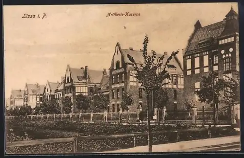 AK Lissa i. P., Artillerie-Kaserne