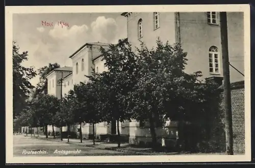 AK Krotoschin, Partie am Amtsgericht