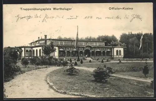 AK Warthelager, Truppenübungsplatz, Offizier-Kasino