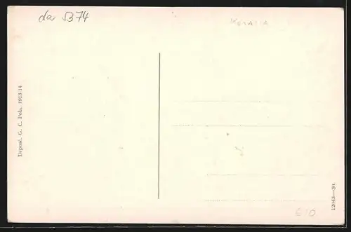 AK Pola, Teilansicht der Stadt