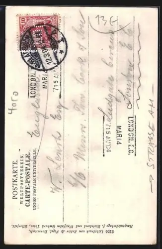 AK M. Gladbach, Abteiberg, Strassenansicht mit Kirche