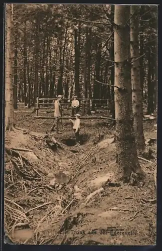 AK Netphen, Ein Trunk aus der Ederquelle