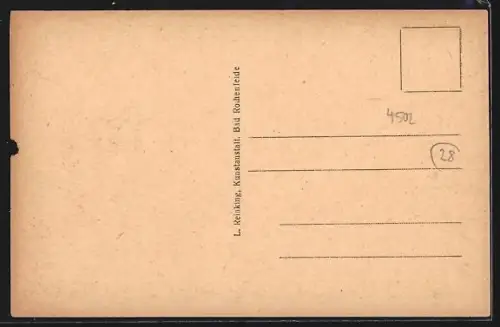AK Bad Rothenfelde, Dr. Galisch`s Kindersanatorium mit Kindergruppe im Garten