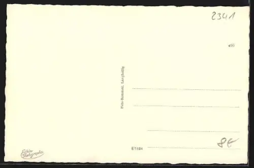 AK Mohrkirchosterholz, Landjahrlager mit Anlage u. Strasse