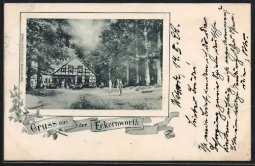 AK Walsrode, Ansicht vom Gasthof Eckernworth