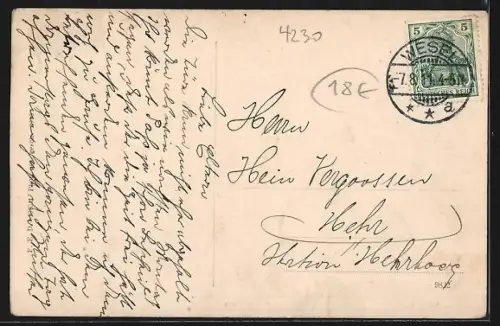 AK Wesel / Rhein, Komturstrasse