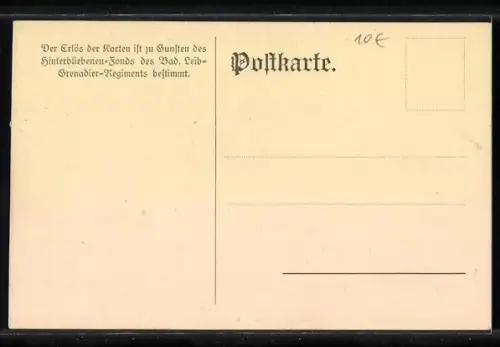 AK Errichten der Schützengraben-Anlage durch das Rekrutendepot 1, 1. Erf.-Batl. Leib-Gren.-Regt.