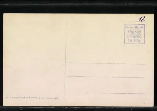 Foto-AK Portrait Kronprinz Wilhelm von Preussen mit Gattin und Prinz Wilhelm beim Spazierritt