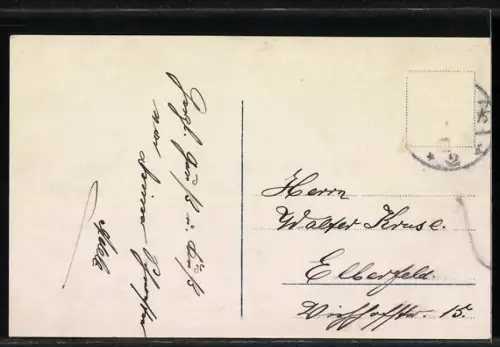 AK Die beiden ältesten Söhne des Kronprinzenpaares auf einem Schlitten