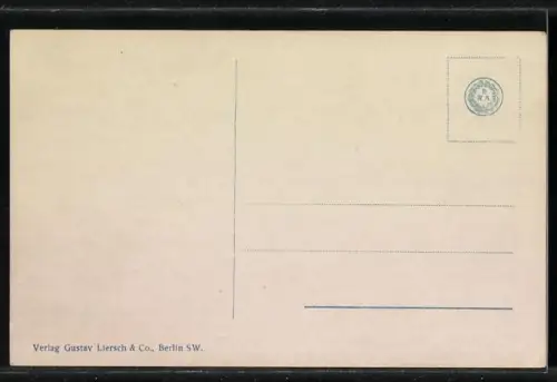 AK Prinz Hubertus in Kinderwagen