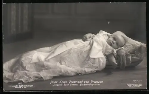 AK Prinz Louis Ferdinand als Baby