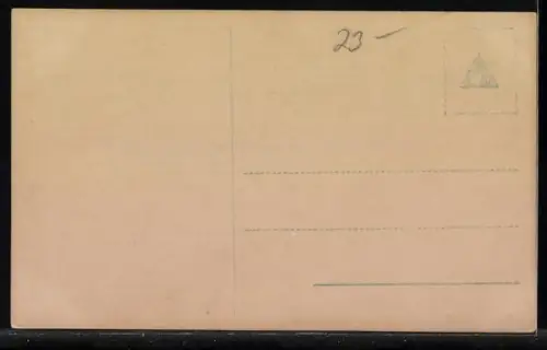 AK Prinzessin Marie Auguste v. Anhalt, Braut des Prinzen Oskar von Preussen