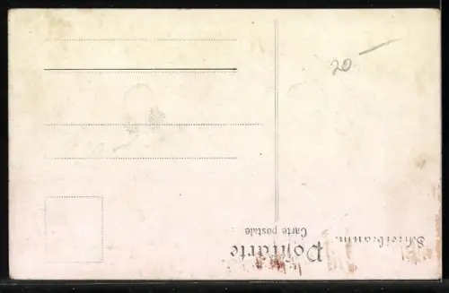 AK Portrait von Kronprinz Wilhelm von Preussen und seiner Gattin, Wappen