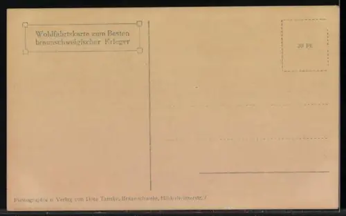 AK Herzog und Herzogin von Braunschweig mit ihren beiden Söhnen