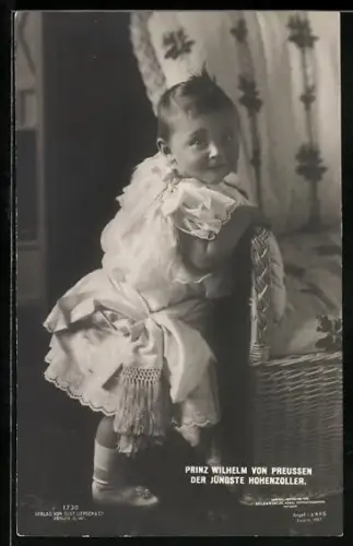 AK Prinz Wilhelm von Preussen der jüngste Hohenzoller
