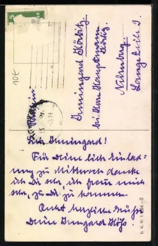 Künstler-AK sign. P. Höfer: Drei Freundinnen beim Kaffeekränzchen