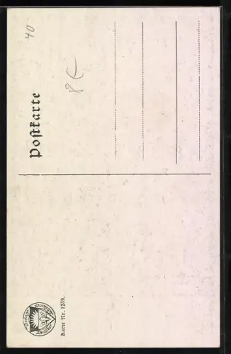 AK Deutscher Schulverein Nr. 1259: Das Märchen vom Zwerg Nase, Hauffs Märchen