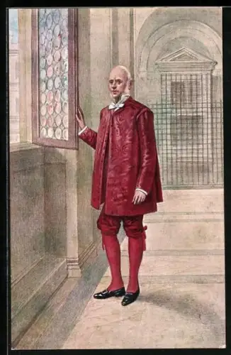 AK Vatikanstadt, Sediaro am Fenster