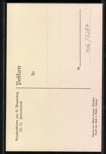 Künstler-AK Brynolf Wennerberg: Soldat mit Frauen steigen in ein Boot