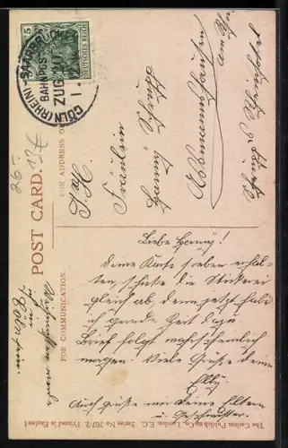 Künstler-AK Who could refuse, schöne Frau mit Hut